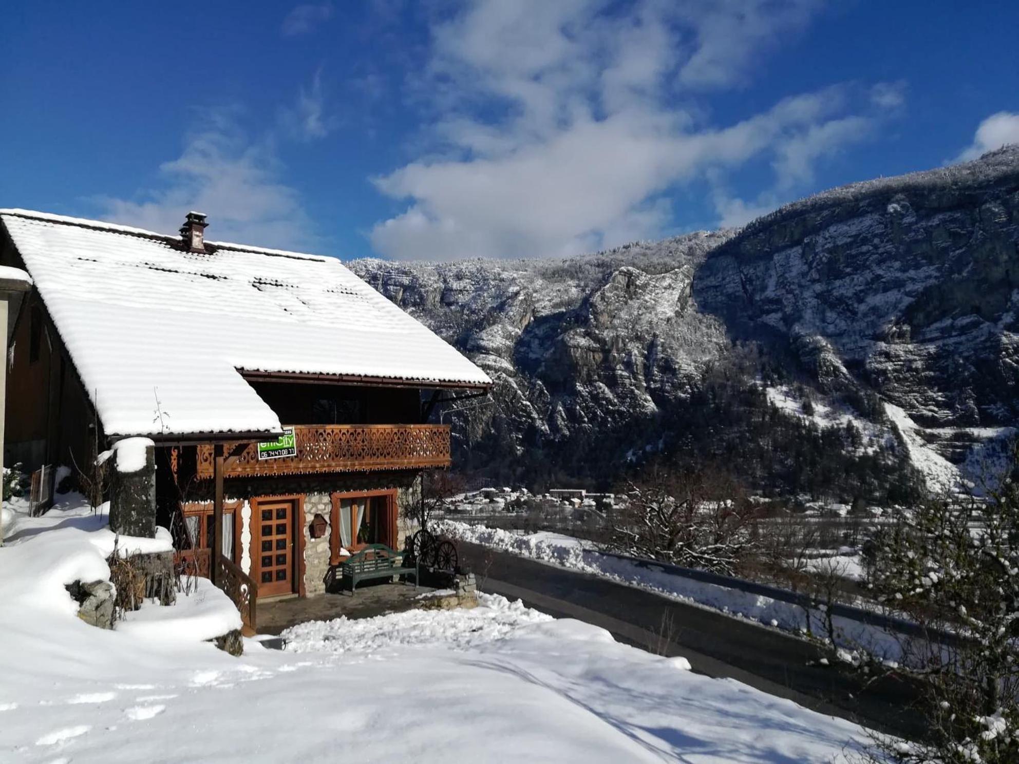 Magland Appartement Cozy 100M2 Dans Chalet Savoyard מראה חיצוני תמונה